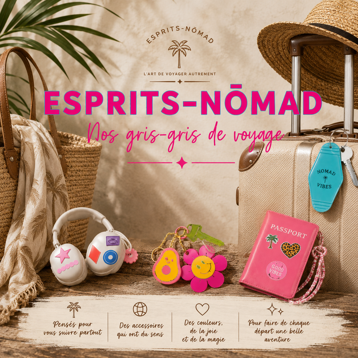 NOS GRIS-GRIS DE VOYAGE